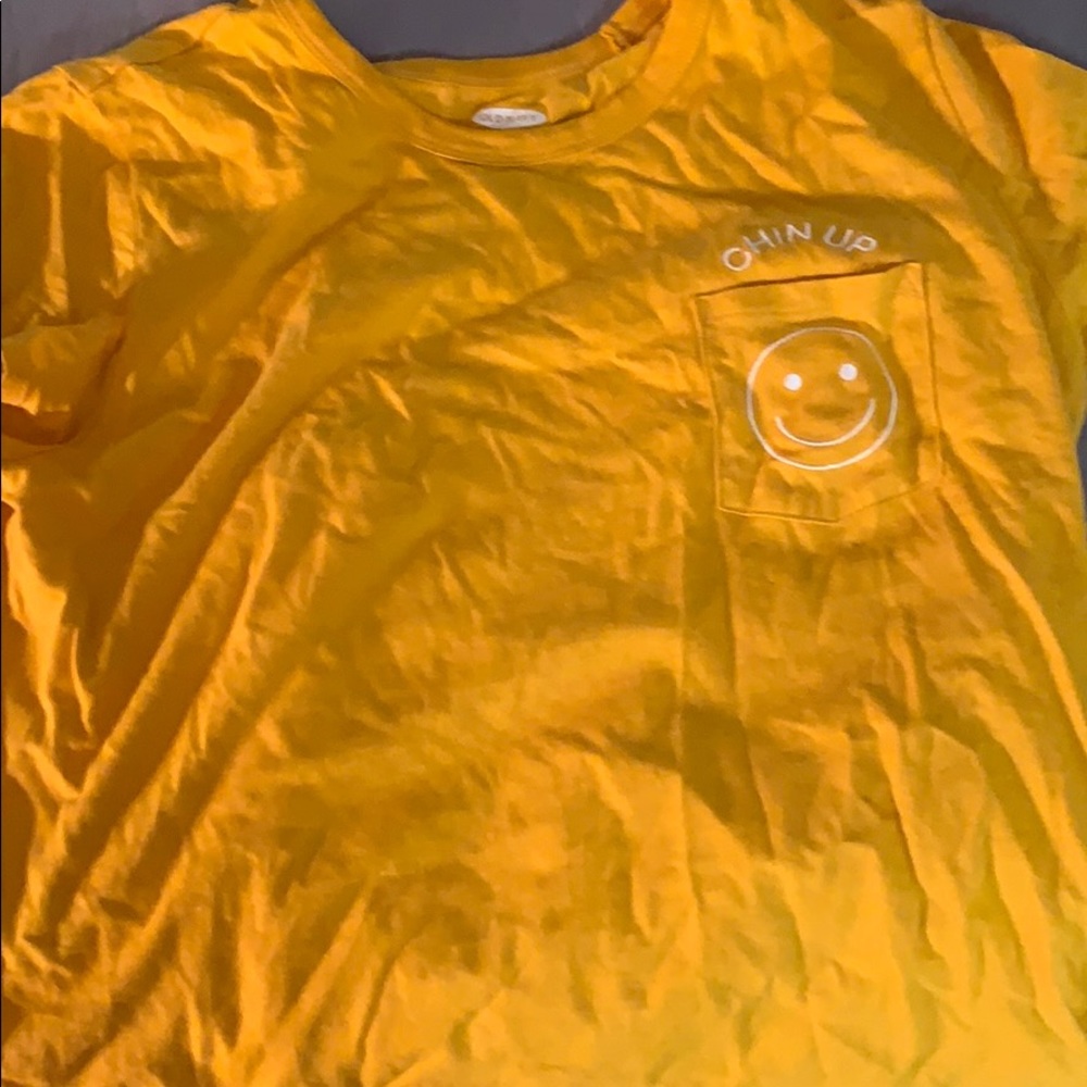 Yellow t-shirt
